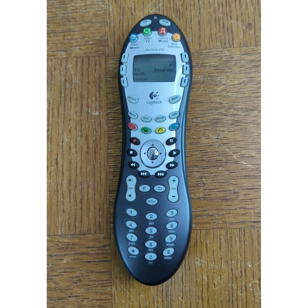 Logitech Harmony 610 Universal Remote Control - Tested Works